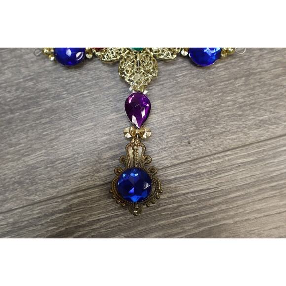 Hanging Christmas Tree Ornaments Jewel Cross Angel Bell Religious Home Decor - Picture 14 of 16